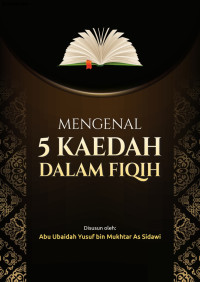 Image of Mengenal 5 Kaeedah dalam Fiqih